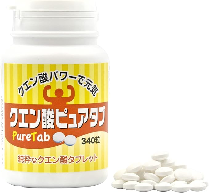 Toyaku Citric Acid Pure Tabs 340 tablets - BeesActive Australia