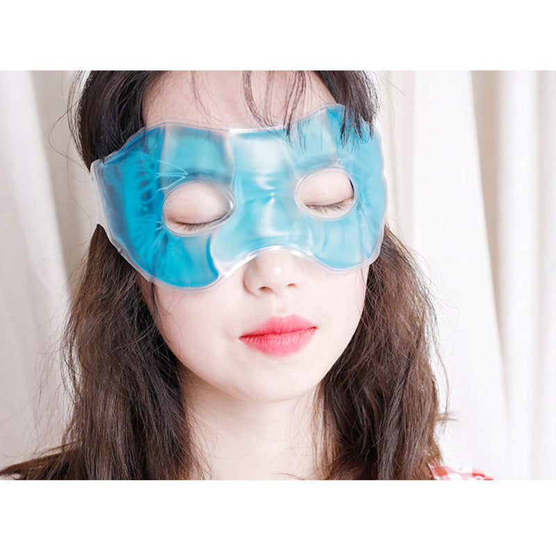 5 Pcs Reusable Gel Eye Mask, Relaxing Sleep Eye Patch Eye Cover for Hot and Cold Therapy Puffy Eyes Dark Circles Migraine Stress Relief - BeesActive Australia
