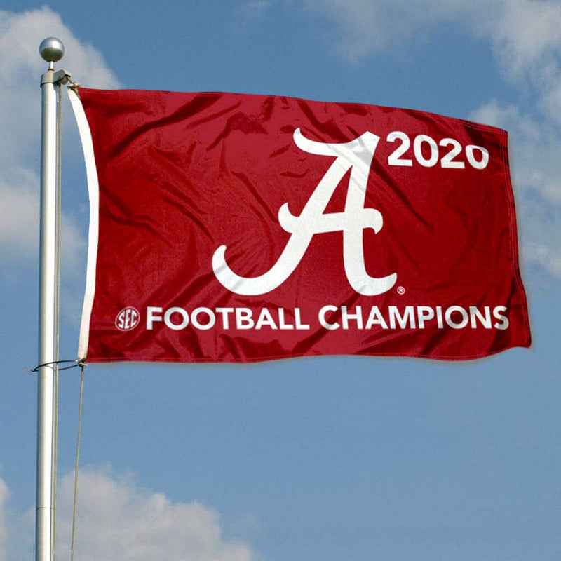 College Flags & Banners Co. Alabama Crimson Tide 2020 SEC Football Champions Flag - BeesActive Australia