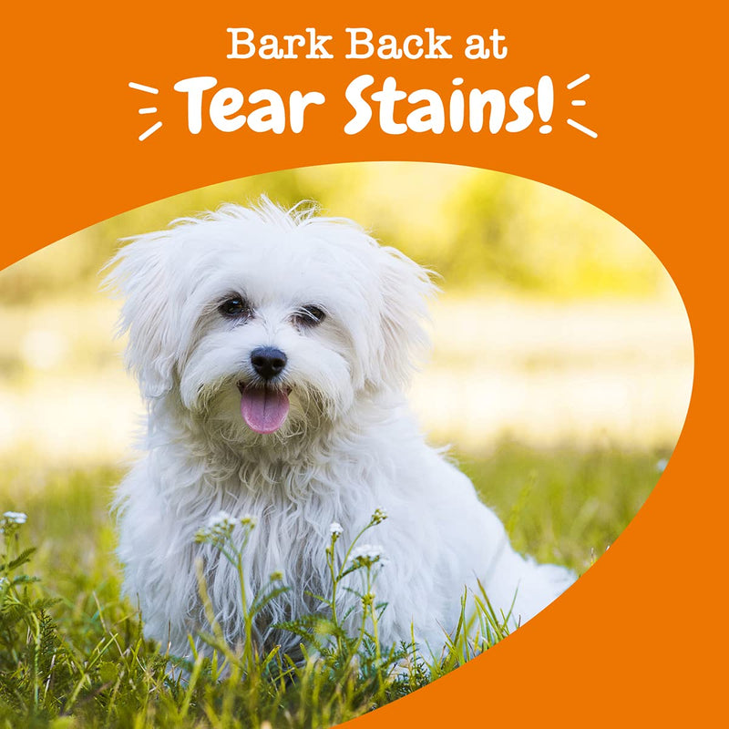 Zesty Paws Tear Stain Support Soft Chews for Dogs - for Eye Moisture + Vision & Immune Support - Functional Supplements with Fish Oil, Lutein, Cranberry & Vitamin C - Chicken Flavor 90 Count - BeesActive Australia