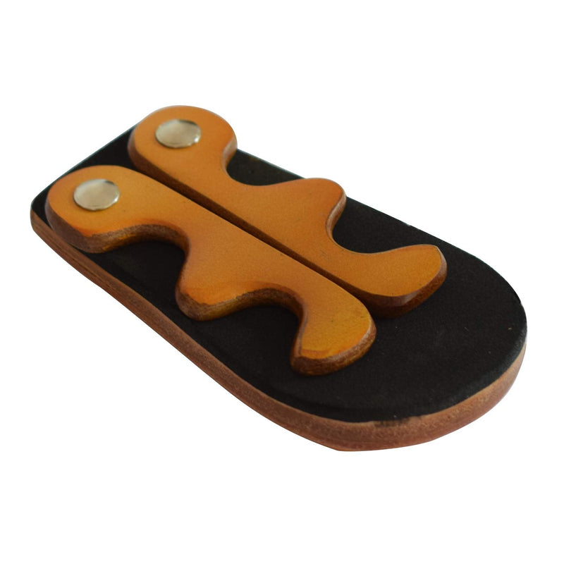 Weighted 4-Cue Leather pool cue holder Leather color - BeesActive Australia