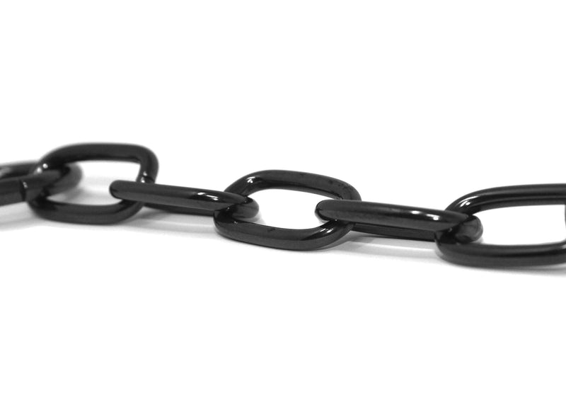 Herm Sprenger Black Stainless Steel Short Link Fur Saver Dog Training Collar No-Pull Slip Chain for Small Medium Large Dogs for Easy Control Made in Germany 24in (61cm) x 3mm - BeesActive Australia
