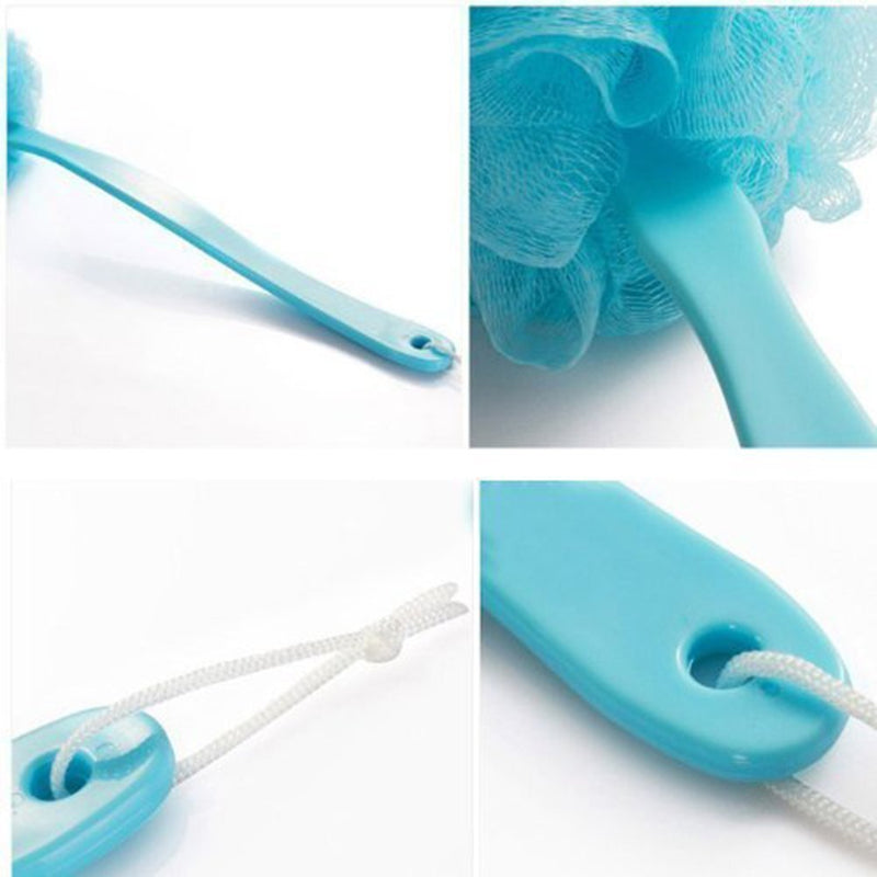 Veewon Bath Brush Back Scrubber Shower Body Brushes with a Long Handle (Blue) Blue - BeesActive Australia