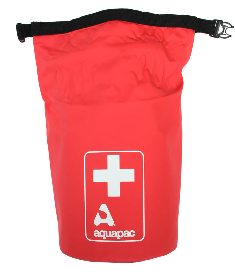 Aquapac Waterproof First Aid Kit Dry Bag for Emergency Use with Secure Buckle - Red - Portable Compact - BeesActive Australia