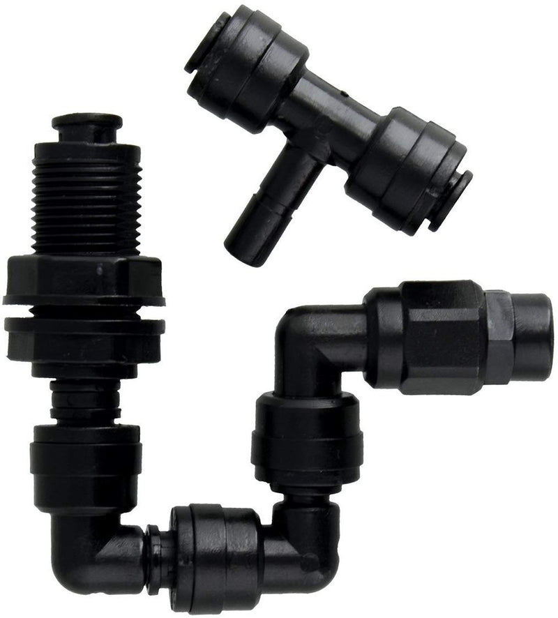 MistKing Misting System for Reptiles - Reptile Mister Bundle - Fitting Wedge and Value T Misting Assembling for Aquarium Starter- Reptile Aquarium Accessories Single Misting With Wedge - BeesActive Australia