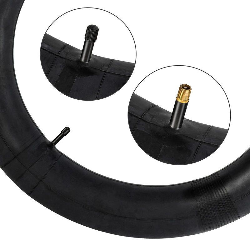 2 Pack 20" Fat Tire Tubes 20 X 3.0 AV33mm Schrader Valve 20" Bicycle Tubes Compatible with 20X3.0 20X3.2 20 X 3.30 20X3.50 Mountain Bike Fat Tire Tubes - BeesActive Australia
