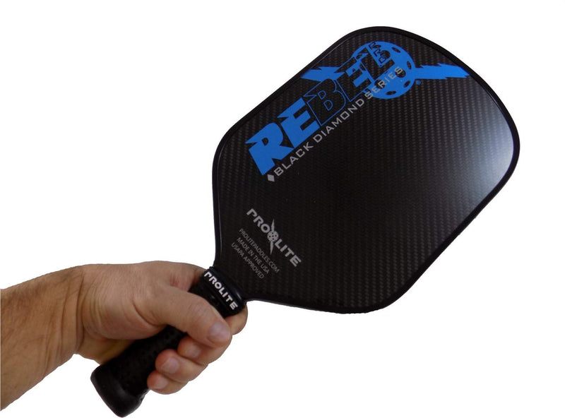 PROLITE Grip Bands - Holds Your Grip in Place - One Size Fits All - Perfect for Pickleball Paddles, Tennis & Racquetball Racquets - Black Silicone Band w/Embossed Logo On Both Sides 6-Pack - BeesActive Australia