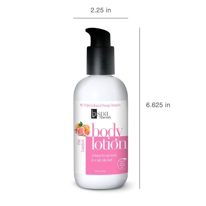 Bon Vital Body Lotion, Spa Moisturizing Body Lotion, Pomegranate Acai Scented Body Silk for Dry Skin Repair Pink Grapefruit - BeesActive Australia