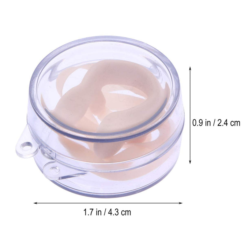 SEWACC Swimming Nose Clip with String- Friendly Latex Soft Functional Nose Clip for Adults Swimming - BeesActive Australia