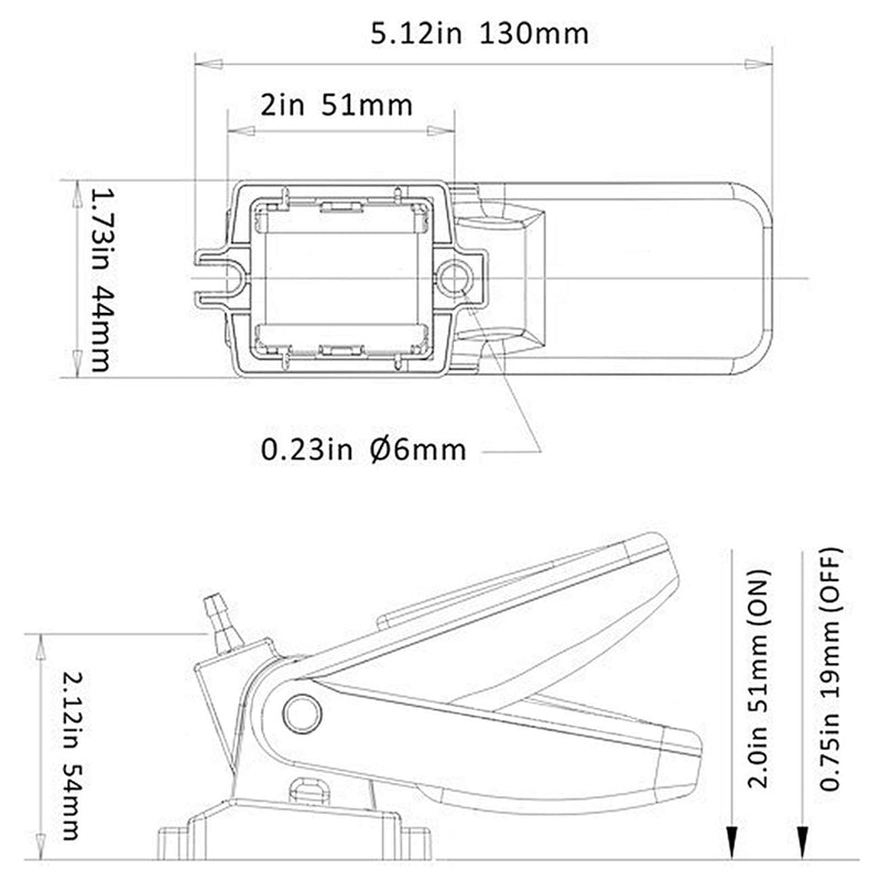 [AUSTRALIA] - Ogrmar Automatic Boat Bilge Pump Float Switch Moisture Tight Seals 12/24/32VDC Ignition protected Mercury 