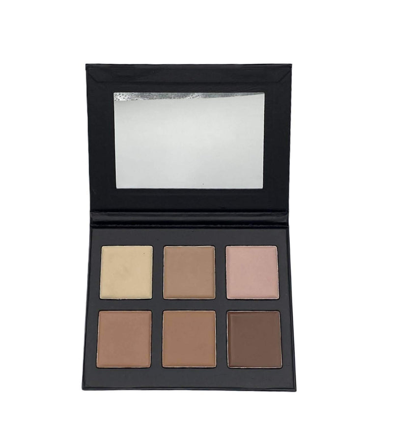 Bedazzel Pro Cosmetics Cream Contour and Highlighting Makeup Kit - Contouring Foundation/Concealer Palette - Vegan, Cruelty Free & Hypoallergenic (Light) - BeesActive Australia