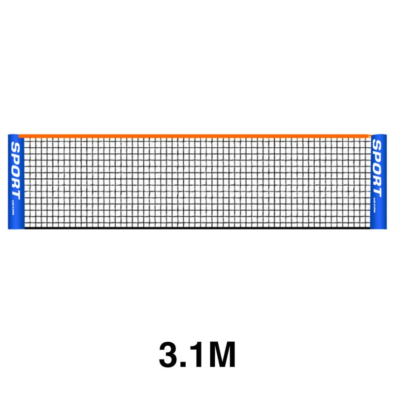 Portable Badminton Net Set for Tennis, Soccer Tennis, Kids Adult Volleyball Training Net Indoor/Outdoor Sports Net for Garden Court Beach Backyard 3.1m - BeesActive Australia