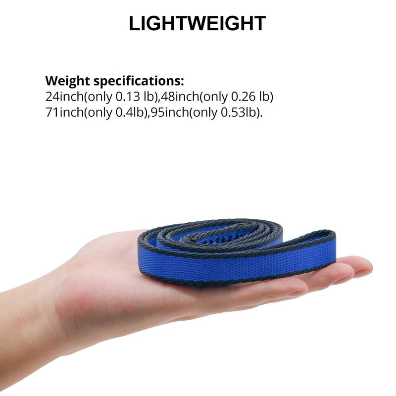 NewDoar Climbing Sling 16mm Nylon Sling Runners 22KN 4840LB Climbing Utility Cord Rock Climbing, Creating Anchors System, Rappelling Gear, Perfect for Tree Work blue 48"/120cm/1pcs - BeesActive Australia