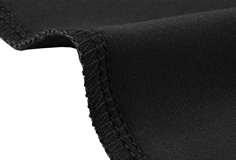 [AUSTRALIA] - SUNLAND Lycra Fabrics Balaclava Motorcycle Cycling Bike Bandana Hiking Skateboard Head Sock 3 Pack Black Blackx3 Large 