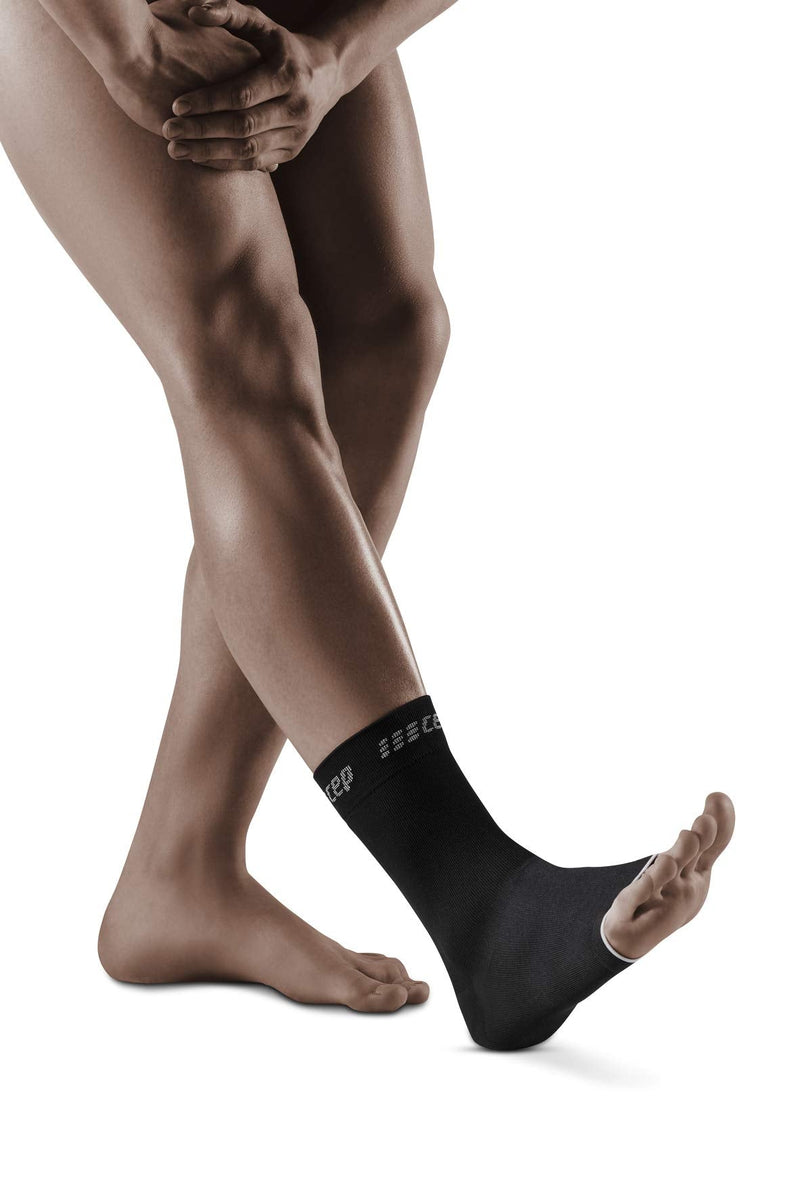 CEP ORTHO ANKLE SLEEVE unisex | Medical compression ankle support in black/grey, size II new - BeesActive Australia