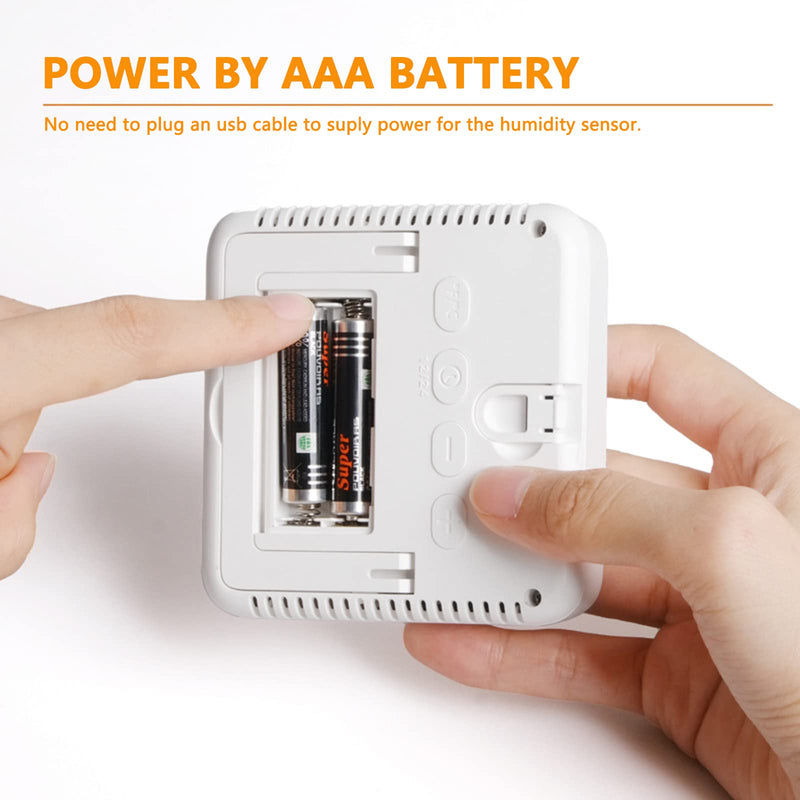 Indoor Thermometer Hygrometer, 3.74" Large Screen Temperature Humidity