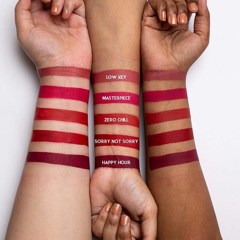 House of Makeup Liquid Lipsticks - Brown Matte, Long Lasting Paraben Free Lip Color, with Smudge Proof and Soft Rich Look - Brown With It Shade - BeesActive Australia