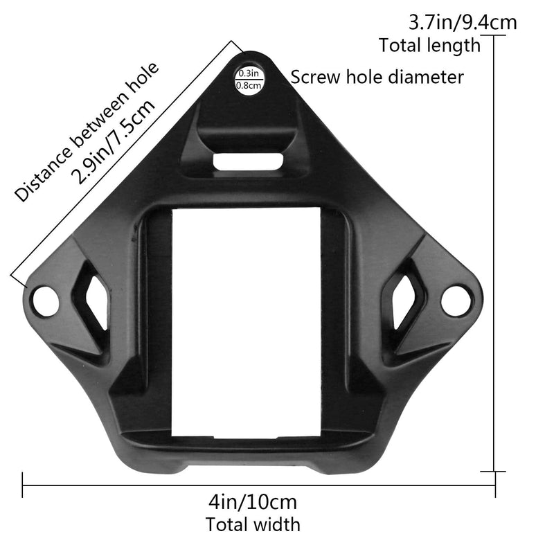 Tactical Helmet NVG Mount Shroud Steel Sports Camera Bracket Base for ACH MICH OPS-Core Fast Helmet Black - BeesActive Australia