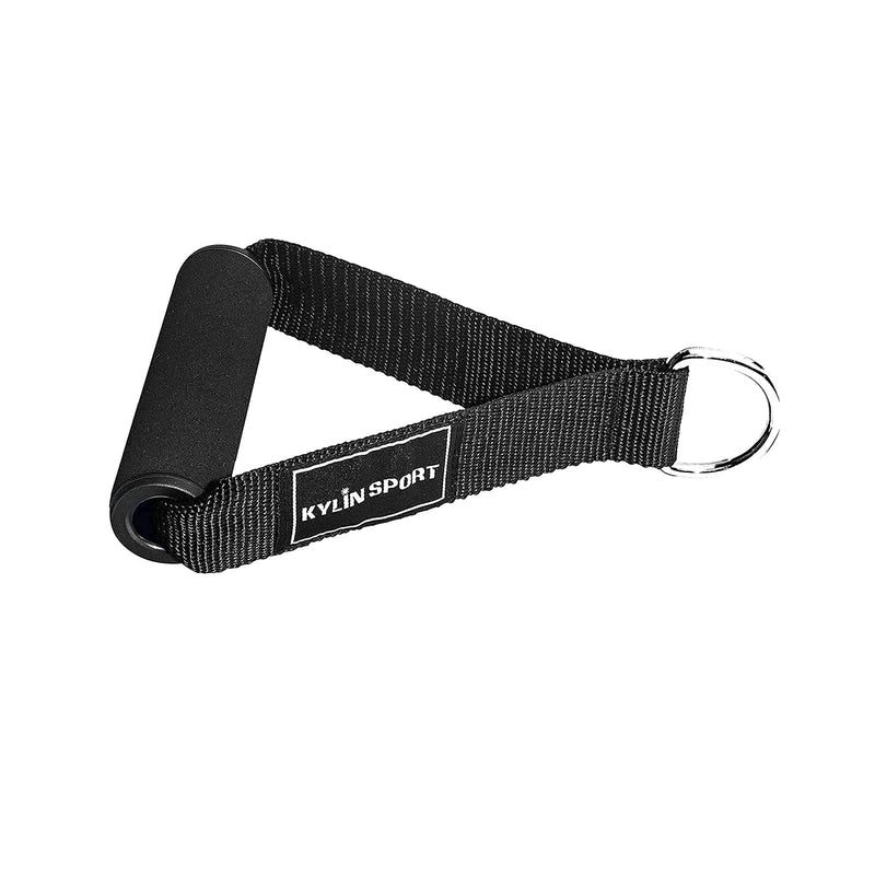 KYLIN SPORT 1 Pair of Resistance Bands Exercise Handles for Gym Heavy Duty Nylon Straps Foam Handles Replacement Fitness Equipment - BeesActive Australia
