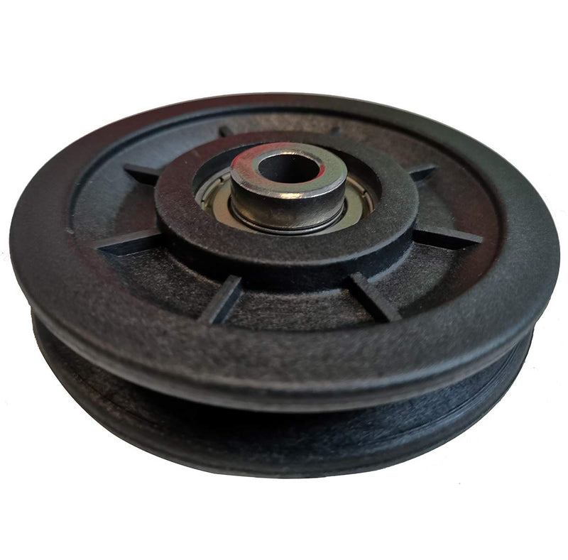 LFJ 90mm/3.5" Nylon Bearing Pulley Wheel Replace for Gym Equipment Part Cable Merchine 2 PCS - BeesActive Australia