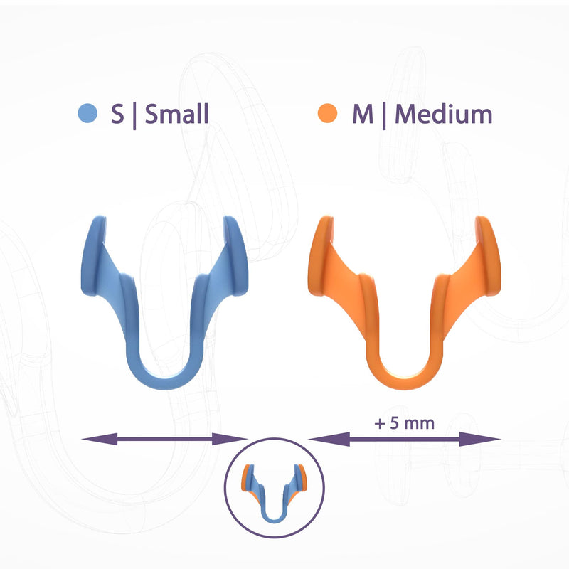 Airmax nasal dilator trial pack | anti snore devices | 76% more air | Breathe freely through the nose | Guaranteed fit 1x small & 1x medium | Snoring aid for men and women | sleep better and wake up rested | nasal congestion | Free storage case incl. - BeesActive Australia