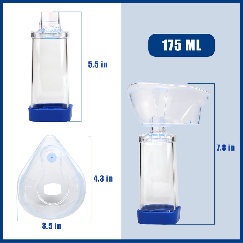 Space Chamber Plus Flow-Vu Anti-Static Include Mask Aero Spacer with Cap for Adult Child (Adults) Adults - BeesActive Australia