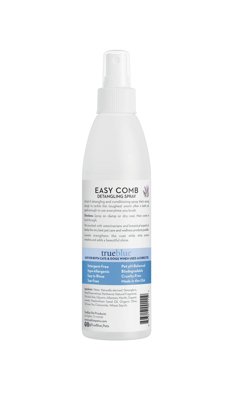 TrueBlue Hair Detangling and Cleansing Sprays for Dogs, Cats & Puppies Lavendar & Olive Hair Detangling Spray - BeesActive Australia