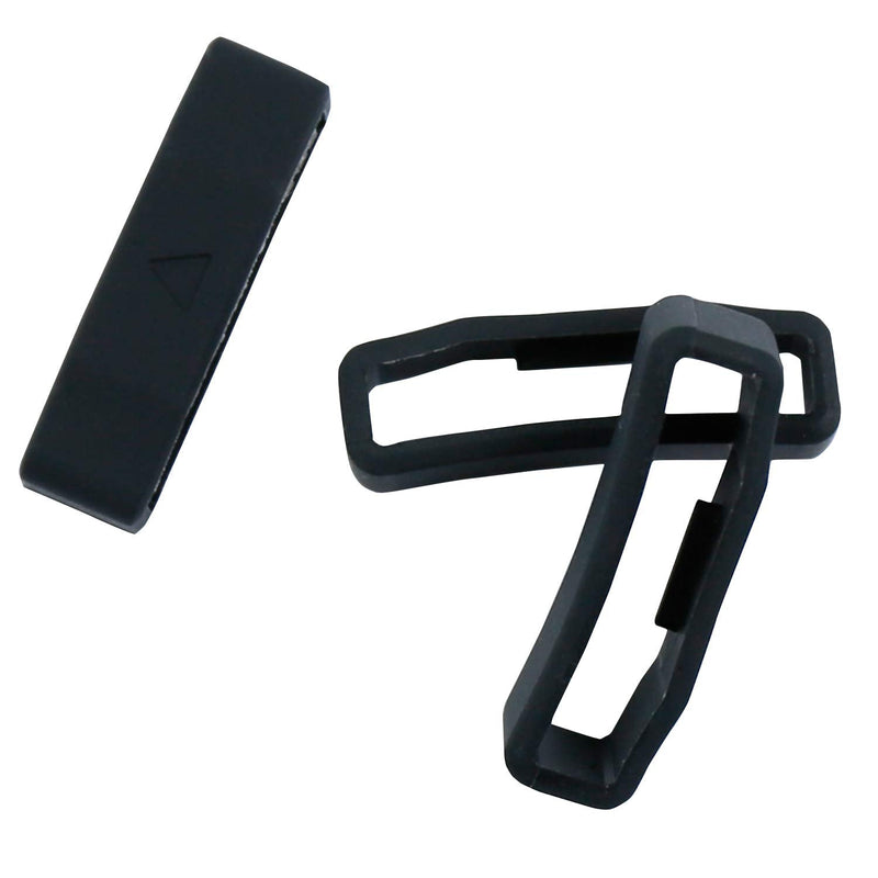 KHZBS Fastener Rings Compatible with Garmin Fenix 5s/ Fenix 5/ Fenix 5X/Fenix 3,20mm 22mm 26mm Rubber Band Keepers - BeesActive Australia