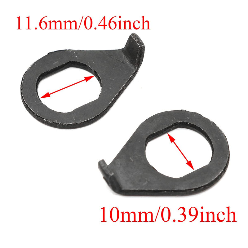 Pro Bamboo Kitchen Bicycle Hub Safety Washer 4PCS M10 Bike Rear Axle Wheel Hub Hook Washers Gaskets - BeesActive Australia