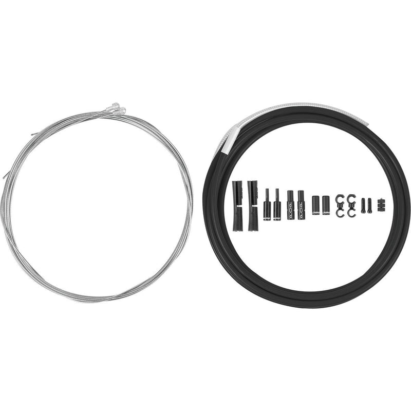 Jagwire - Road Pro Brake DIY Cable Kit | for Road Brake Caliper Bikes | Polished Stainless Bicycle Cables, SRAM and Shimano Compatible, 10 Color Options Black - BeesActive Australia