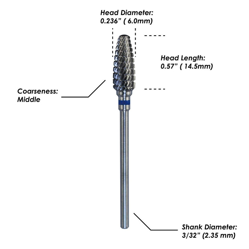 C&I Flame Shape Pedicure Drill, Remove Foot Calluses - BeesActive Australia