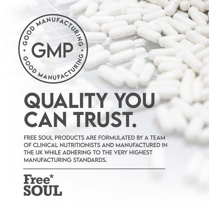 Super Strength 50 Billion CFU Advanced Pro Bio Cultures Complex with 16 Live Strains | Advanced Single Capsule Serving | Multi Strain Formula | Vegan Digestive Enzyme Supplement | UK Made - Free Soul - BeesActive Australia