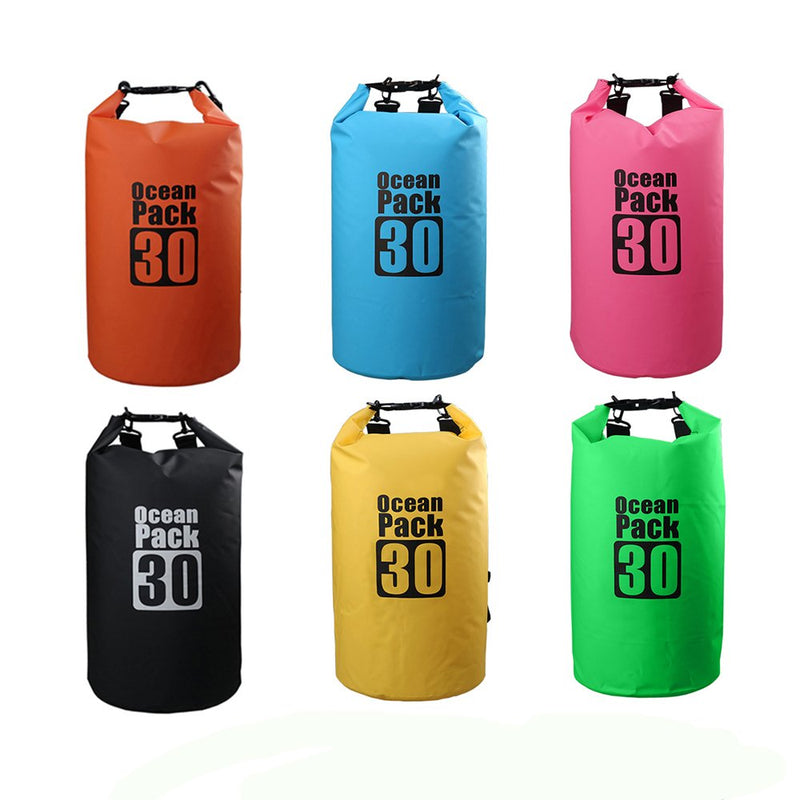 Bear Outdoor Dry Sack/Floating Waterproof Bag 2L/5L/10L/20L/30L for Boating, Kayaking, Hiking, Snowboarding, Camping, Rafting, Fishing and Backpacking Black - BeesActive Australia