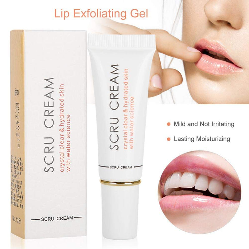 Lip Exfoliator, 12g Moisturizes and Removes Dead Skin, Exfoliating Scrub for Lips Beauty lip Removal Horniness Water Science gel - BeesActive Australia