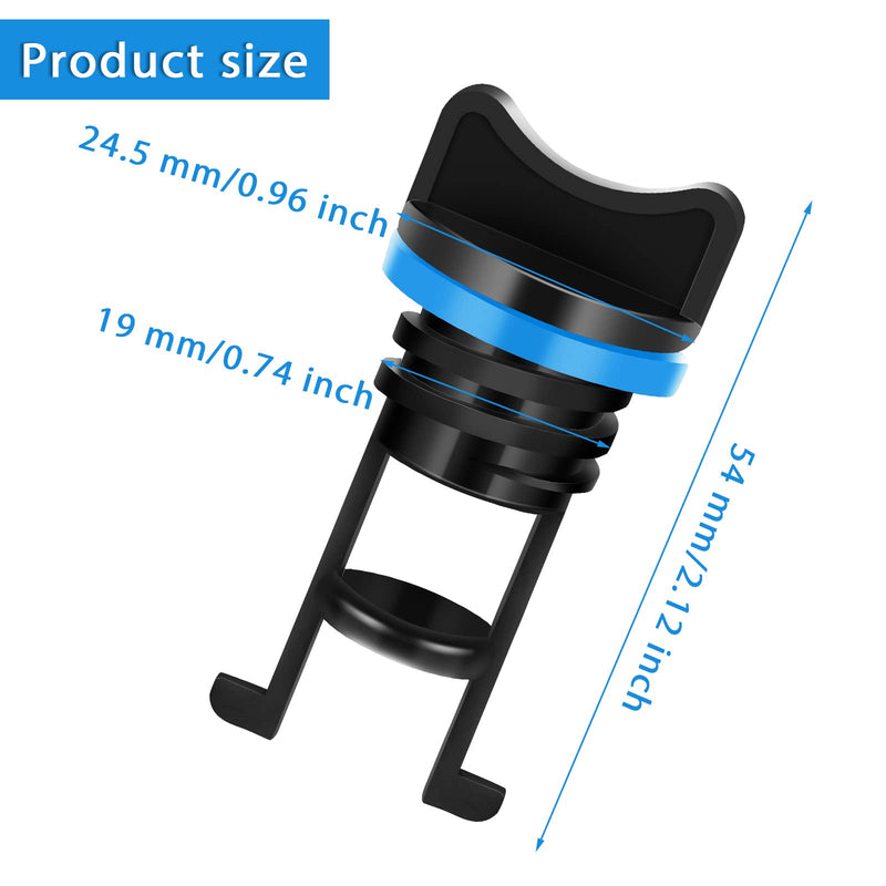 Nylon Kayak Drain Plugs Thread Drain Plugs for Kayak Dinghy Canoe Boat (6, Blue) 6 - BeesActive Australia