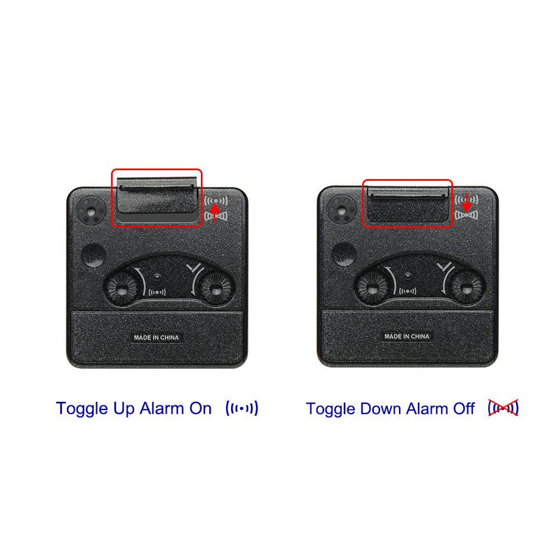 Peakeep Ultra Small, Battery Travel Alarm Clock with Snooze and Light, Silent with No Ticking Analog Quartz (Black) Black - BeesActive Australia