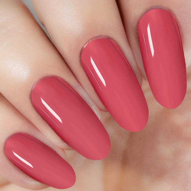 Neon Red Nail Dipping Powder 1 Ounce (added vitamin) I.B.N Acrylic Dip Powder Colors, Light Weight and Firm, No Need UV LED Lamp Cured (DIP 023) DIP 023 - BeesActive Australia