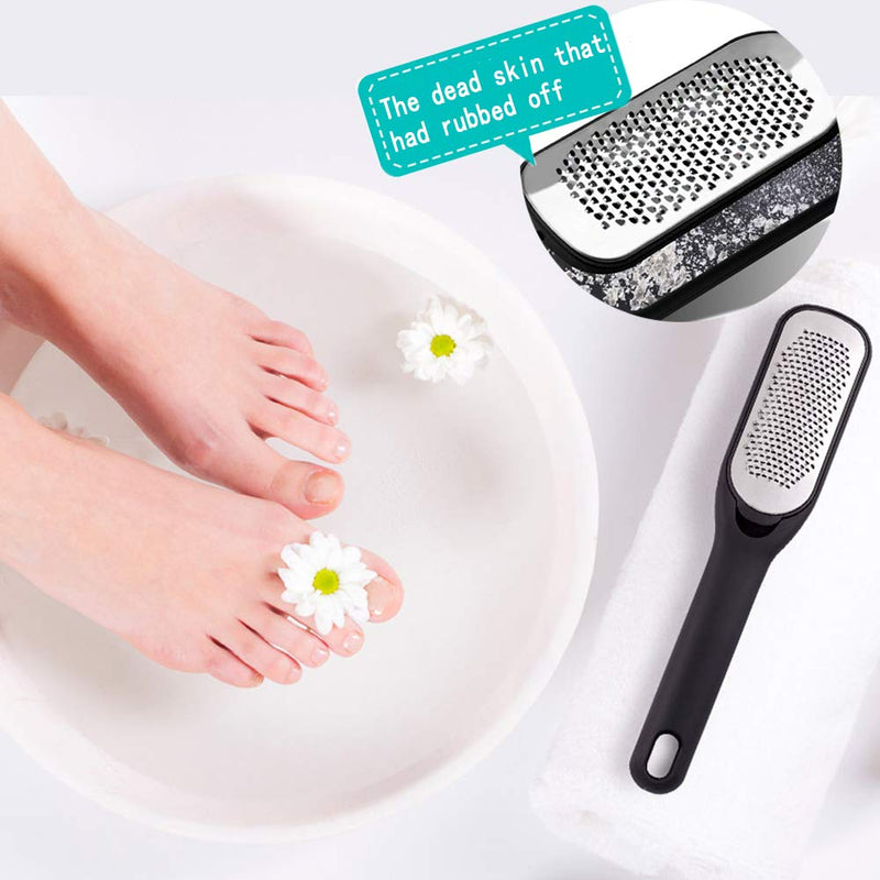 Pedicure Tools kit Foot Care Pedicure Set 16 in 1 Professional Foot File Foot Rasp Callus Remover Nail File Stainless Steel Foot File - BeesActive Australia