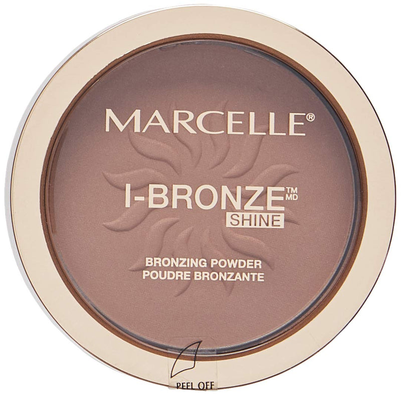 Marcelle I-Bronze Bronzing Powder, Natural Bronze, Hypoallergenic and Fragrance-Free, 0.3 oz Natural Bronze / Shine - BeesActive Australia