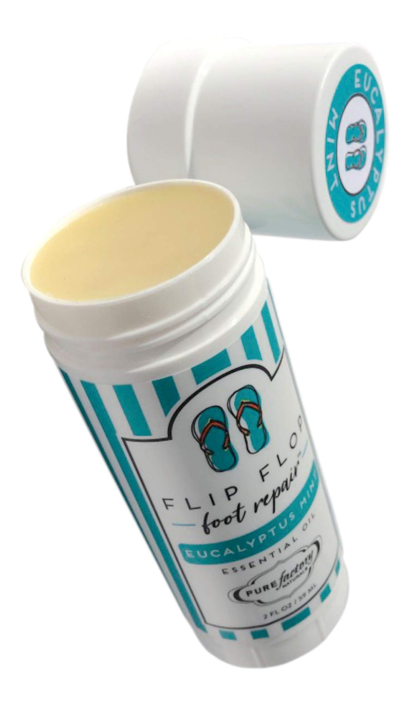 Foot Balm Moisturizer For Rough Heels & Dry, Cracked Feet Get Your Feet Ready for Summer With Our Eucalyptus Mint Flip Flop Foot Repair - BeesActive Australia