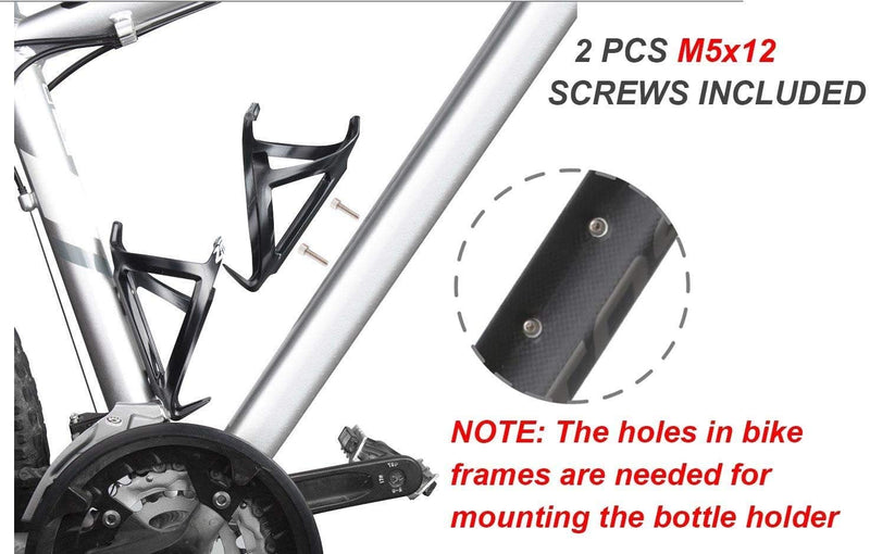 GEMFUL Bike Water Bottle Cage Lightweight with 24oz Bicycle Bottle - BeesActive Australia