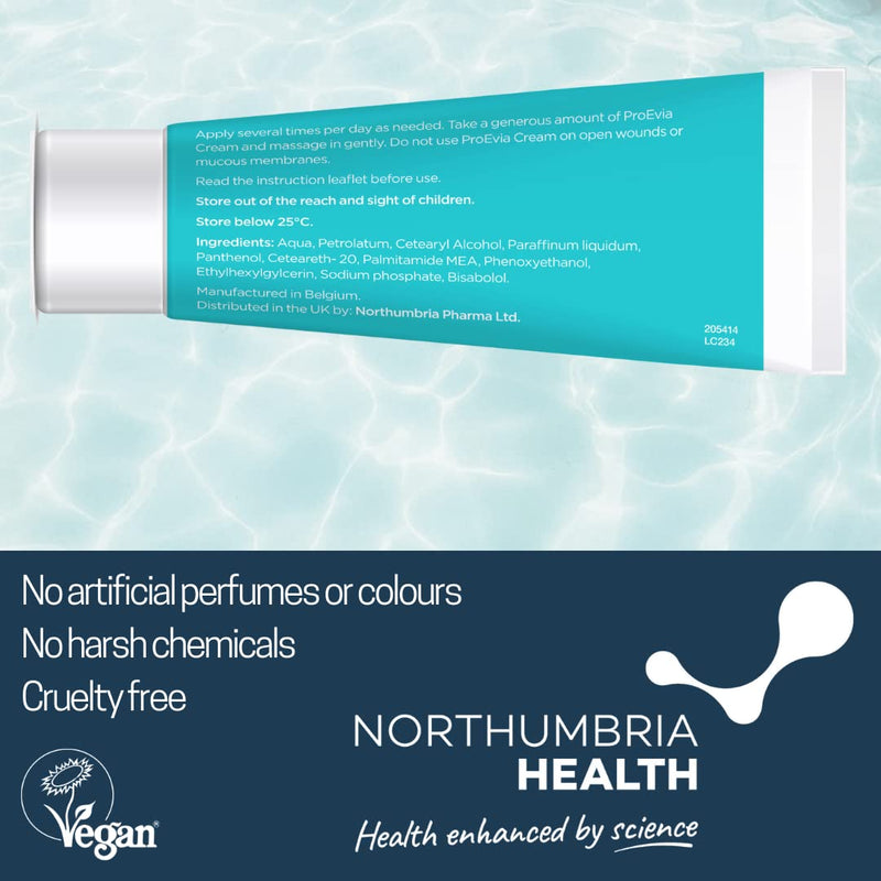 ProEVIA 50g Cream - Steroid free, Suitable from Birth, for Eczema, Dermatitis and Dry Skin - BeesActive Australia