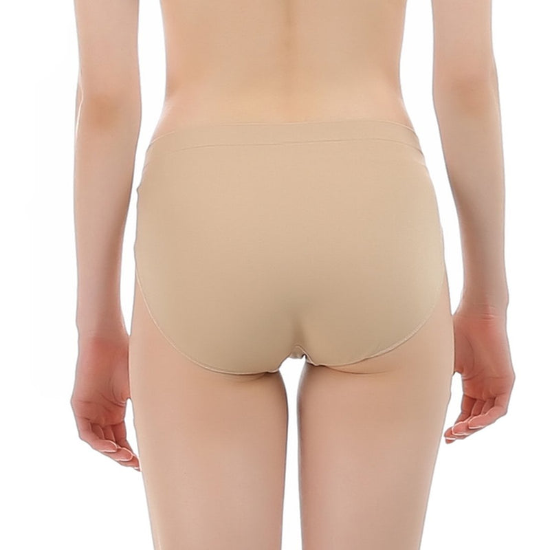 iMucci Professional Girl Ballet Dance Briefs Women - Beige Velvet Cotton Mid Rise Waist Panty Gymnastics Underpants… Briefs 1pc Small - BeesActive Australia