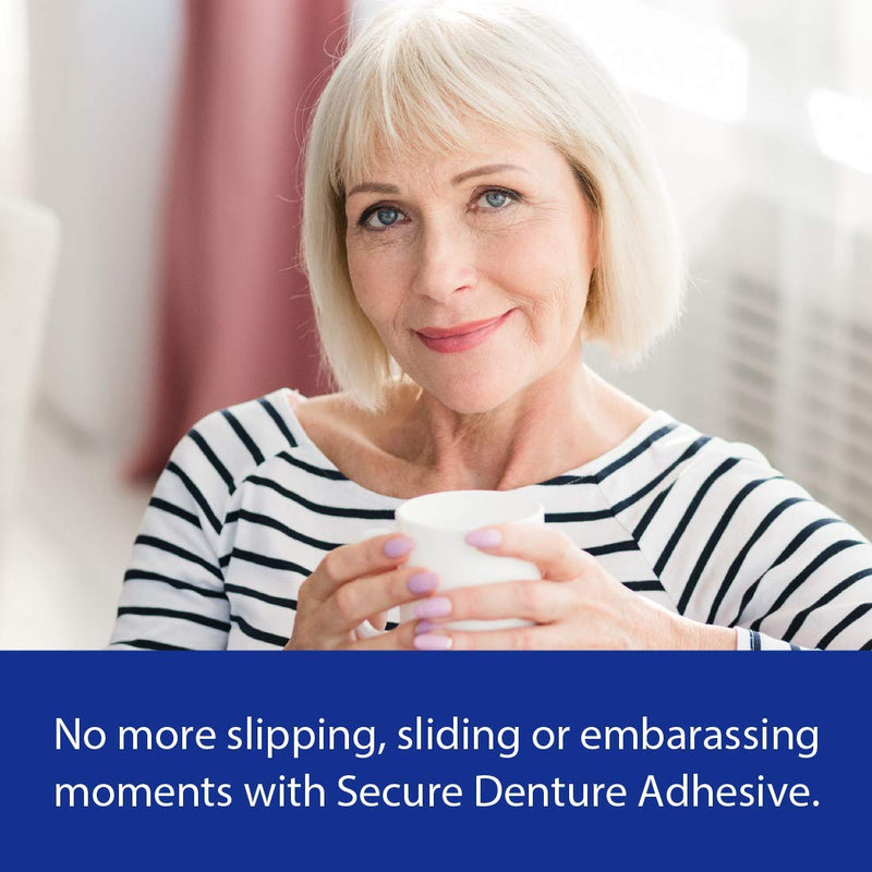 DenTek Secure Denture Bonding Cream 1.4 oz by Bioforce USA / 1.4 oz. (Multi-Pack) - BeesActive Australia