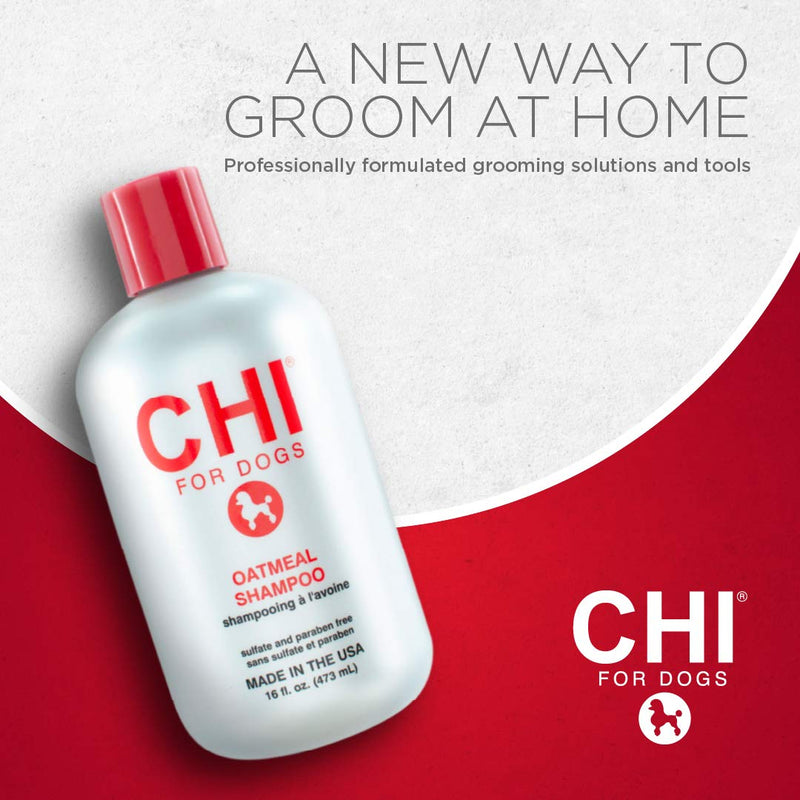CHI for Dogs Shampoo and Conditioner for Dogs |CHI Products for All Dogs and Puppies | Sulfate And Paraben Free, pH Balanced for Dogs, Made in the USA Oatmeal - BeesActive Australia