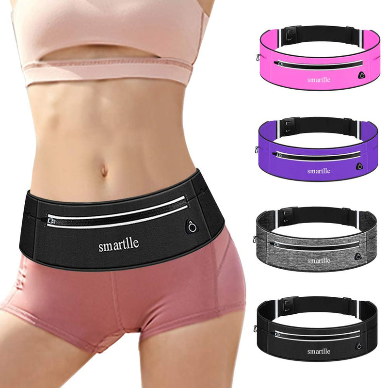 [AUSTRALIA] - Smartlle Running Belt, Fanny Pack, Adjustable Waist Bag Pouch for iPhone 11/11 Pro/11 Pro Max/XR/XS Max/XS/X/8 7 6S Plus, Samsung Galaxy S/Note/A, Moto, all mobiles up to 6.7'' for Men and Women 