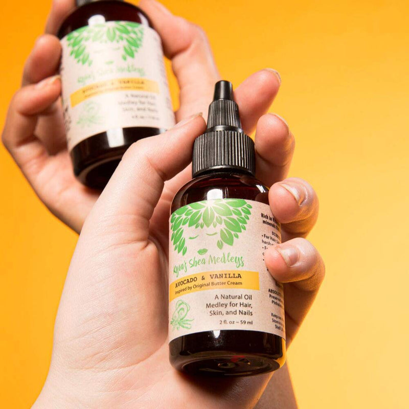 Multiuse Oil Medley for Hair, Skin, and Nails, Avocado + Vanilla, 4 oz 4 Ounce - BeesActive Australia