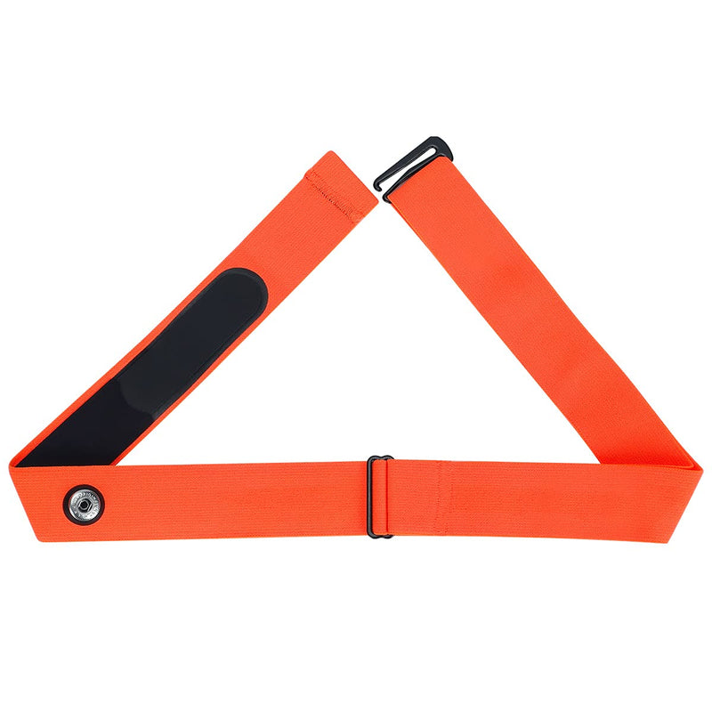 Heart Rate Monitor Replacement Chest Strap Orange Medium - BeesActive Australia