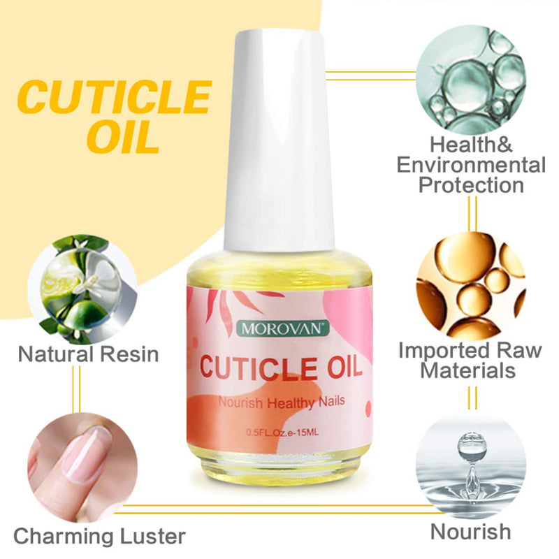 Morovan Nail Care Kit（Cuticle Oil+Nail Strengthener+Calcium Primer ）Nail Recovery Kit，Professional Effective Nail Health Care Solution Assists with Chipping Peeling Brittle Finger nails，Strengthen and protection - BeesActive Australia