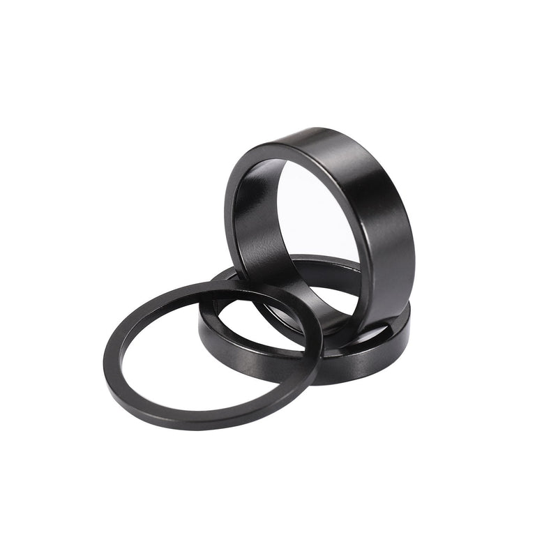 Kbrotech Bicycle Headset Spacer Aluminium Alloy Bike Stem Headset Spacers Fork Washer Fit for 1 1/8-Inch Stem 2mm 5mm 10mm (8pieces) Aluminum alloy - BeesActive Australia